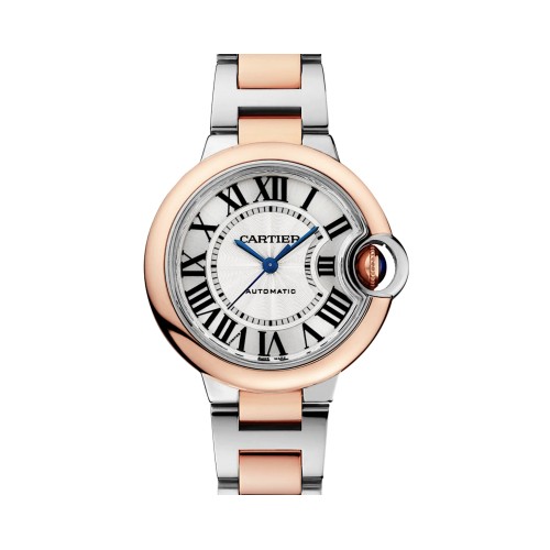 33mm steel/Rose Gold