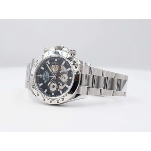 116520 Black Skeleton Dial - Full set