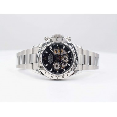 116520 Black Skeleton Dial - Full set