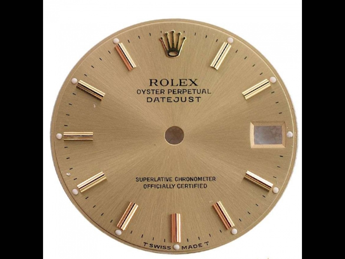 Dial for 31mm - Gold index