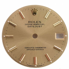 Dial for 31mm - Gold index