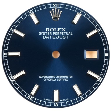 Rolex Datejust 116200/234  36 mm dial/quadrante blue index new
