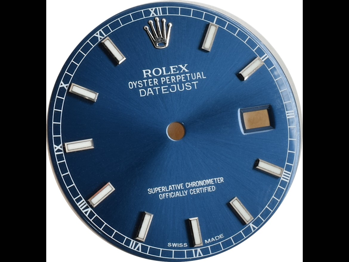 Rolex Datejust 116200/234  36 mm dial/quadrante blue index new