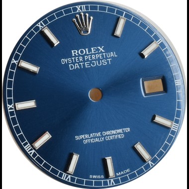 Rolex Datejust 116200/234  36 mm dial/quadrante blue index new