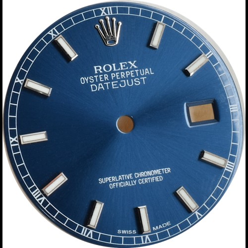 Rolex Datejust 116200/234  36 mm dial/quadrante blue index new