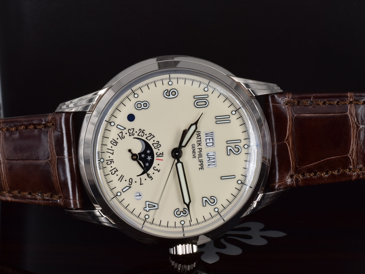 Perpetual Calendar 5320G-001 White Gold  New