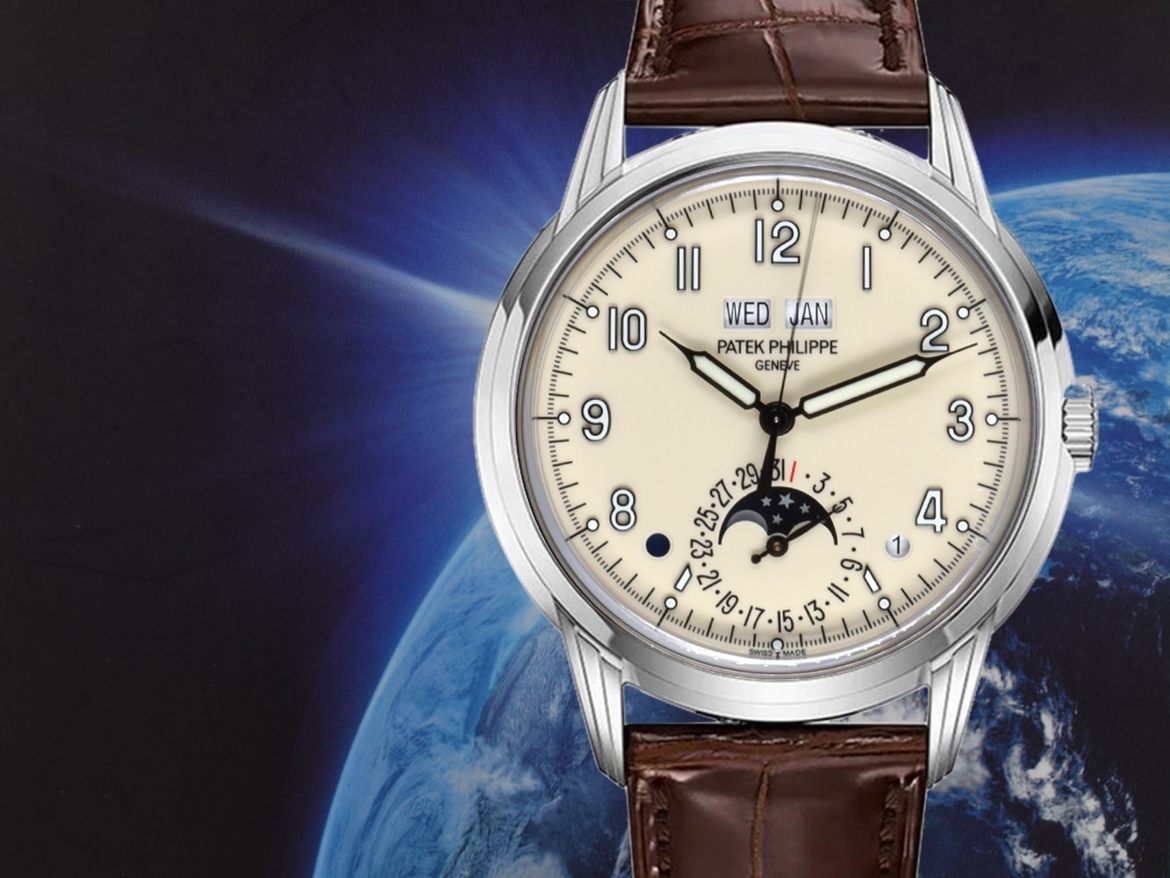 Perpetual Calendar 5320G-001 White Gold  New