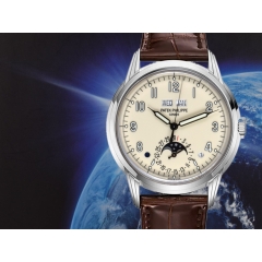 Perpetual Calendar 5320G-001 White Gold  New