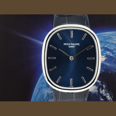 Golden Ellipse Platinum Blue New