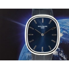 Golden Ellipse Platinum Blue New