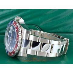 126719BLRO New Stickers 2021 - White Gold & Blue Dial