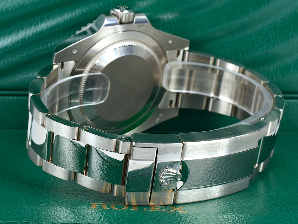 126719BLRO New Stickers 2021 - White Gold & Blue Dial