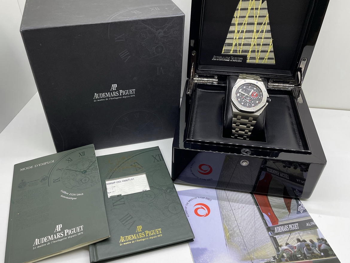 Alinghi Cup only 1000 pieces TITANIO Full Set Like New