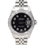 26mm Black Diamonds Dial With After Diamonds Bezel - Full Set
