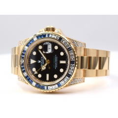 116758SA Diamonds & Sapphires bezel - Like New 2008