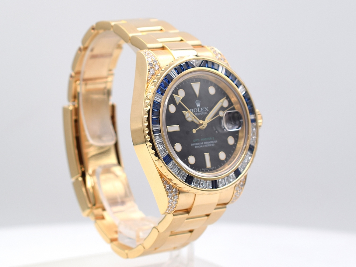 116758SA Diamonds & Sapphires bezel - Like New 2008