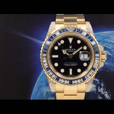 116758SA Diamonds & Sapphires bezel - Like New 2008