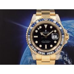 116758SA Diamonds & Sapphires bezel - Like New 2008