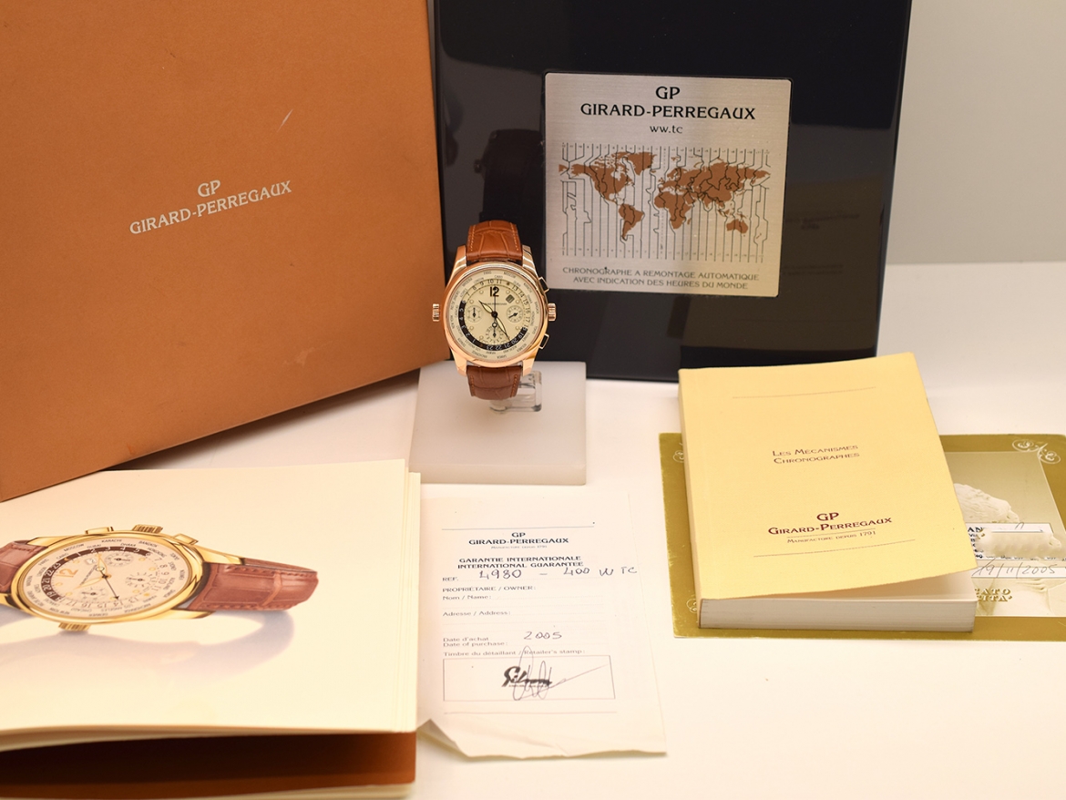 World Chronograph Full Set Like New