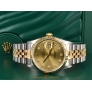 16233 Gold Dial With Big Diamonds - Full Set