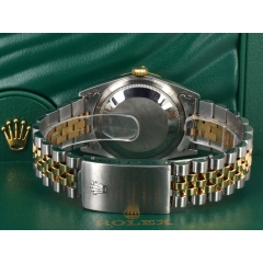 16233 Gold Dial With Big Diamonds - Full Set