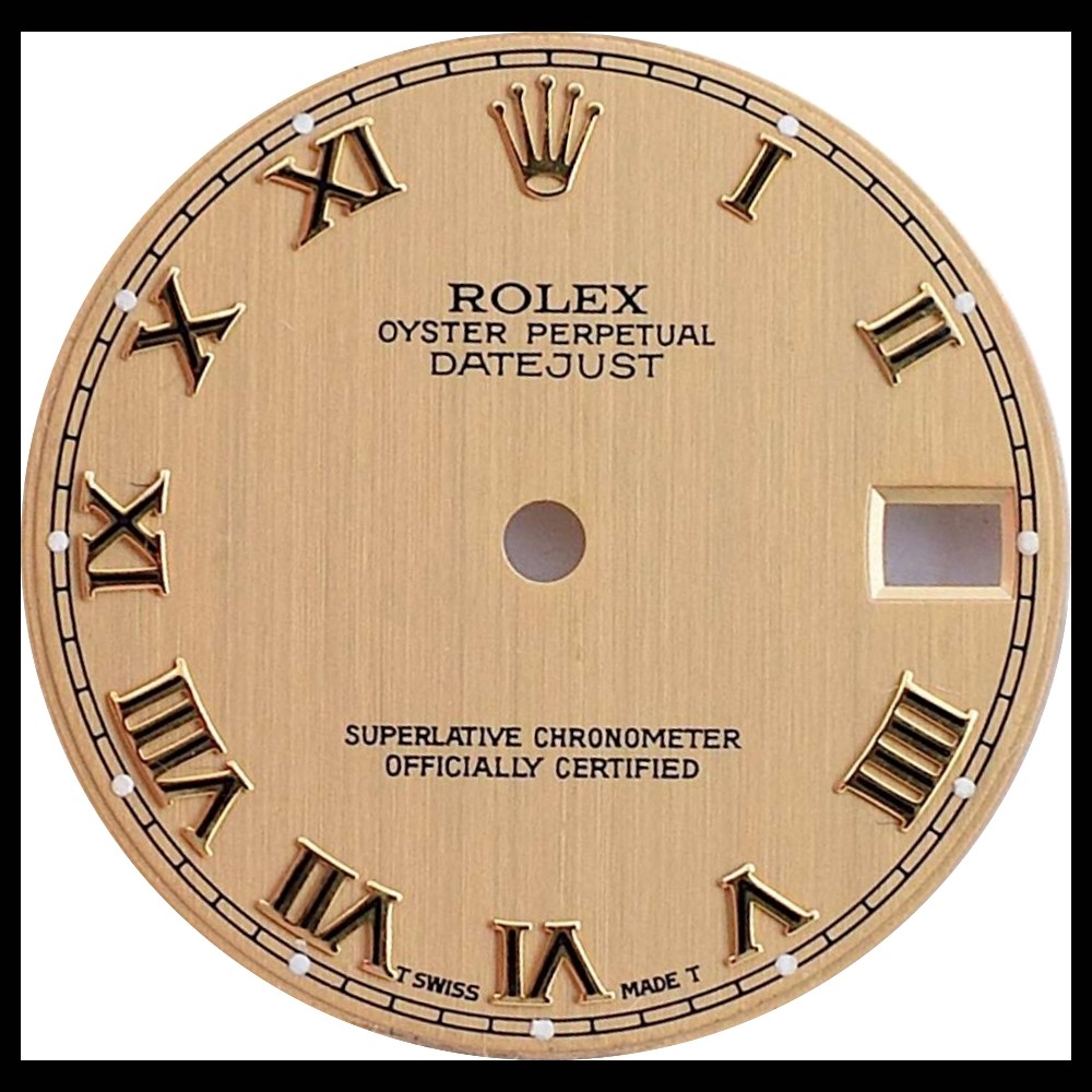 Dial for 31mm - Gold roman
