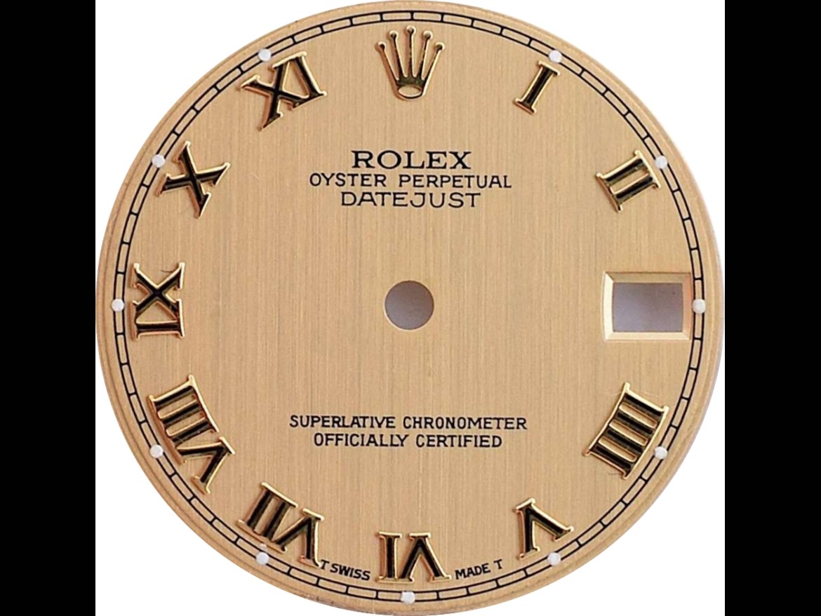 Dial for 31mm - Gold roman