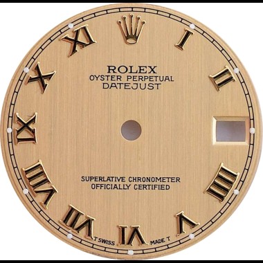 Dial for 31mm - Gold roman