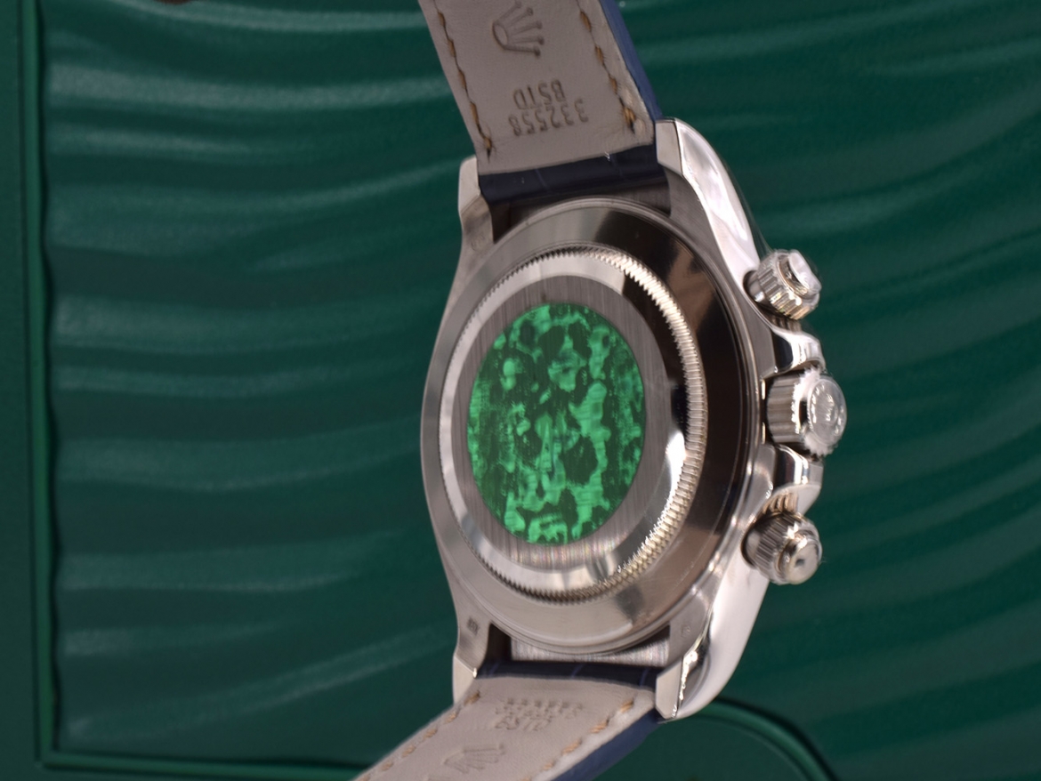 116519 New/Nos Stickers white gold sodalite diamonds dial - ITA