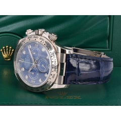 116519 New/Nos Stickers white gold sodalite diamonds dial - ITA