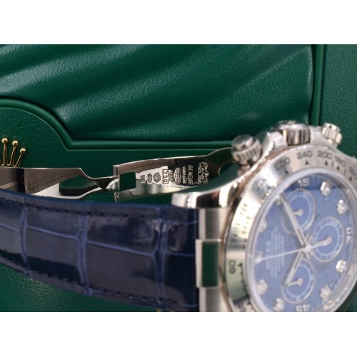 116519 New/Nos Stickers white gold sodalite diamonds dial - ITA