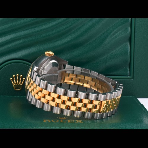 116233 Gold Dial With Big Diamonds - Full Set 36mm