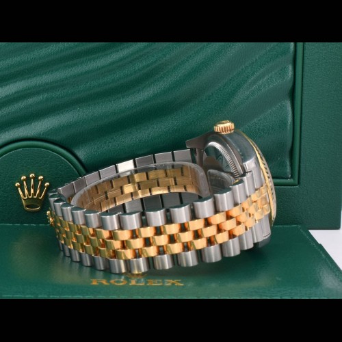 116233 Gold Dial With Big Diamonds - Full Set 36mm