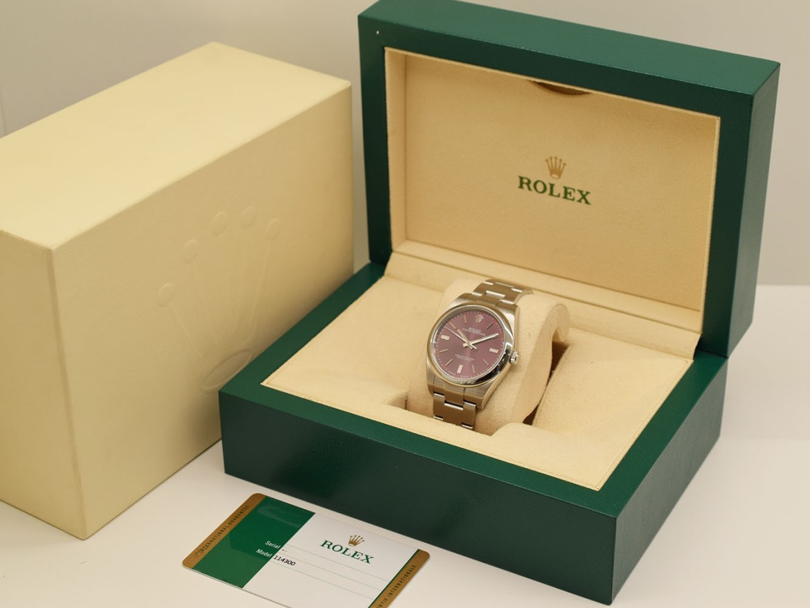 39mm Purple Dial