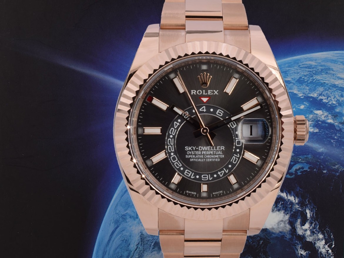 Rose Gold Rhodium Dial new
