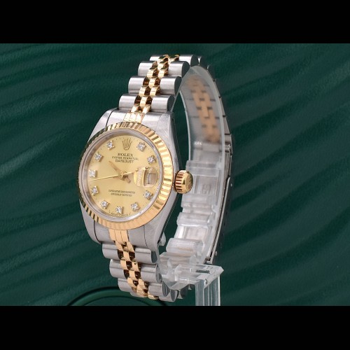 69173 Gold Diamonds Dial - Full Set 26mm