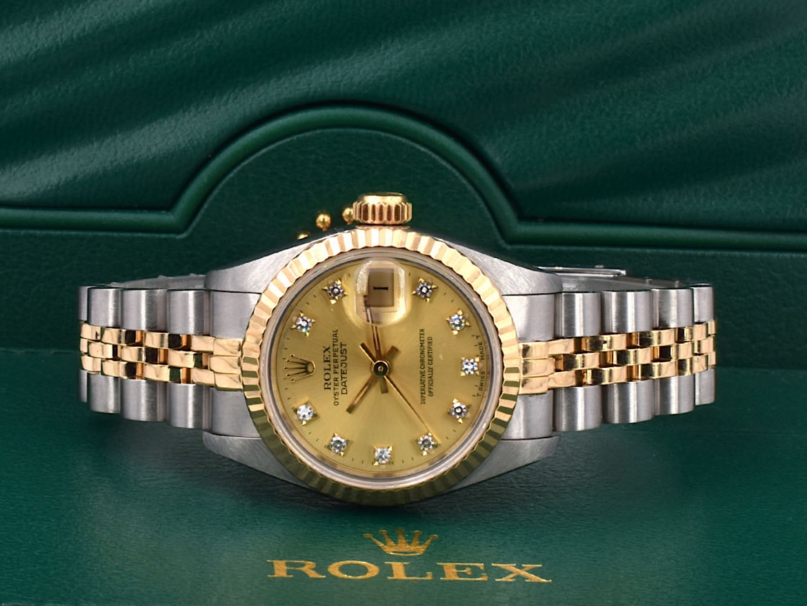 69173 Gold Diamonds Dial - Full Set 26mm