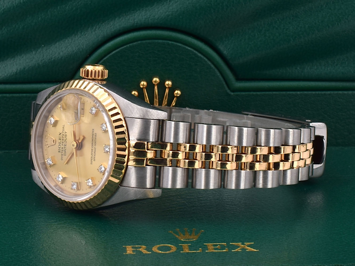 69173 Gold Diamonds Dial - Full Set 26mm