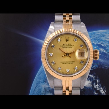 69173 Gold Diamonds Dial - Full Set 26mm