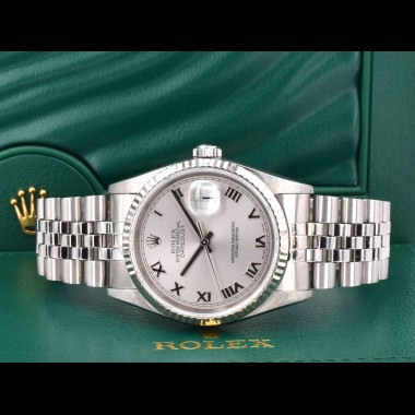 16234 Silver Roman Dial - Full Set 36mm
