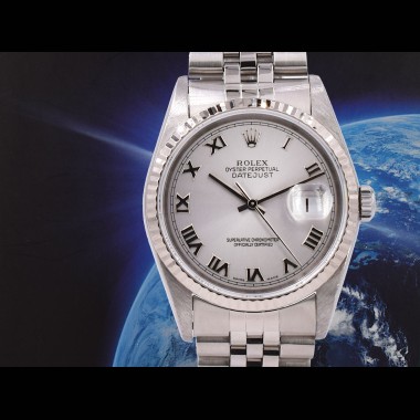 16234 Silver Roman Dial - Full Set 36mm