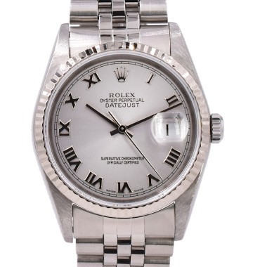 16234 Silver Roman Dial - Full Set 36mm