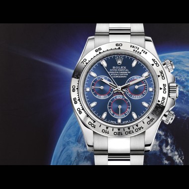116509 White gold blue dial - New 2023