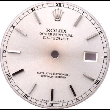 Rolex Datejust 36 mm Silver quadrante/dial