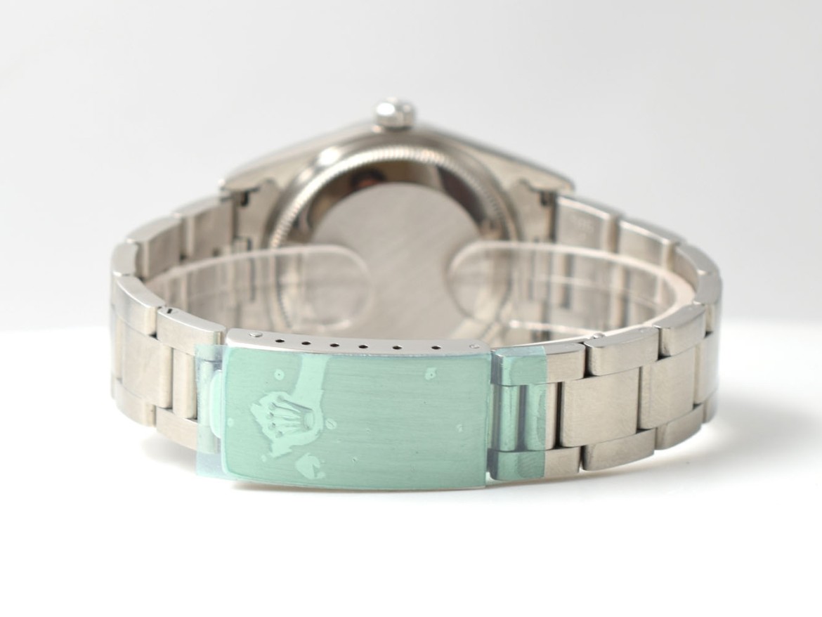 15200 34mm Blue dial Full Set
