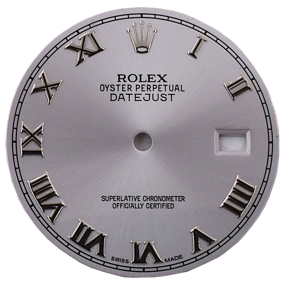 Rolex Datejust 36 mm 16200/16234 Silver Roman dial