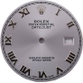 Rolex Datejust 36 mm 16200/16234 Silver Roman dial