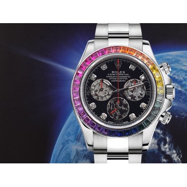 116509 White gold diamond bezel - Limited edition