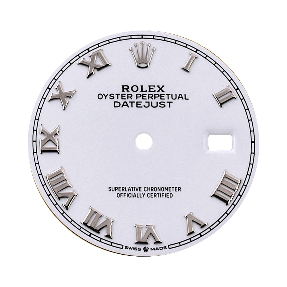Rolex Datejust 126200/234  White Roman 36 mm quadrante