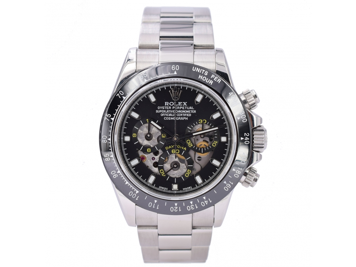 116520 Black skeleton dial and ceramic bezel - Limited Edition